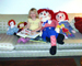 Sophia's Other Family:Henry, Julia, Pumpkin, Ratty Ann, Madeline, Yucy, Pizza, and Bearsy.